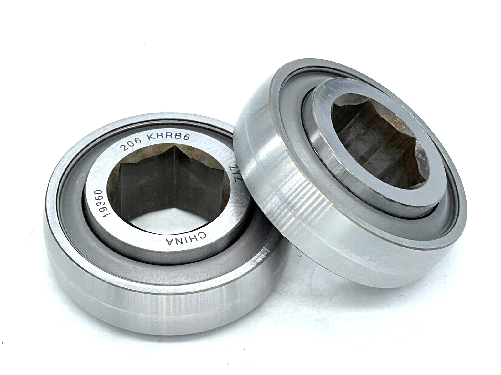 2pcs 206KRRB6 1″ Hex Bore Ag Bearing JD9313 HPS100GP 2AH06-1 A5636 211587C91