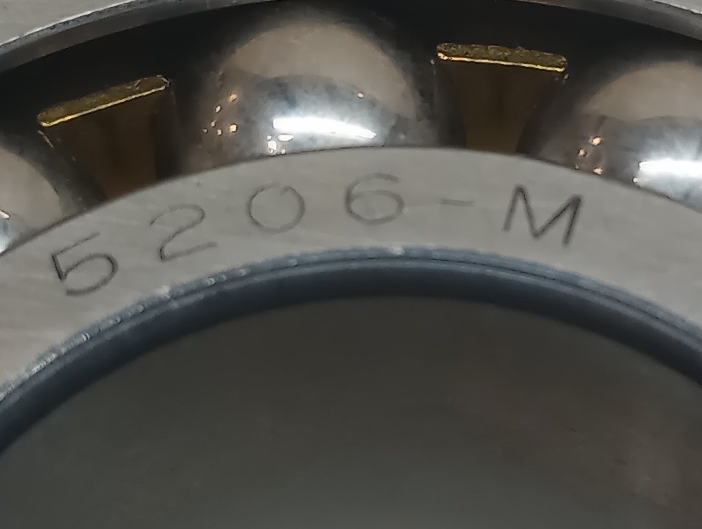 McGill 5206-M Angular Contact Ball Bearing 30 X 62 X 0.9375in 5206M Double Row