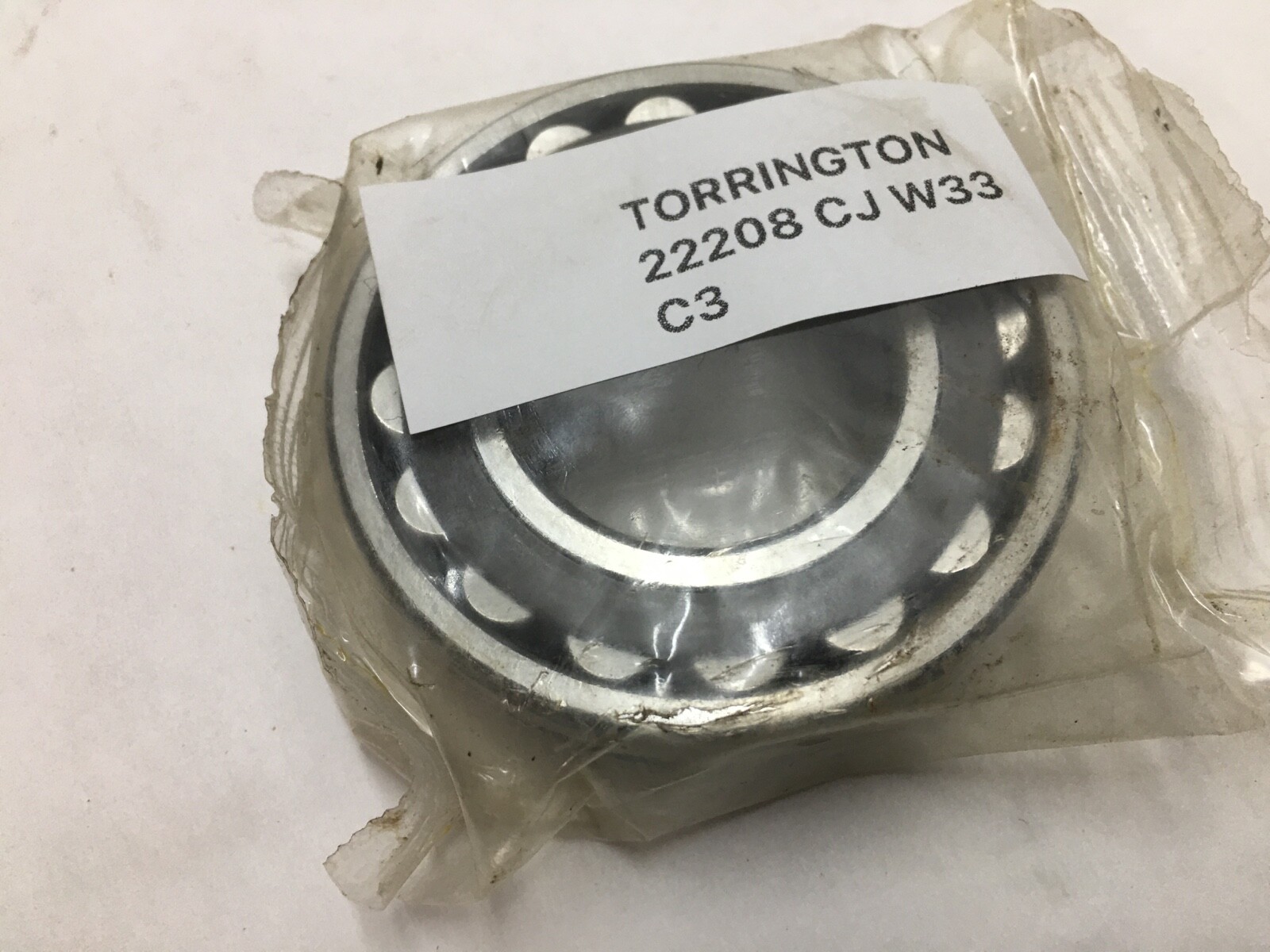 Torrington 22208CJW33C3 Spherical Roller Bearing 22208 CJ W33 C3 40x80x23 mm