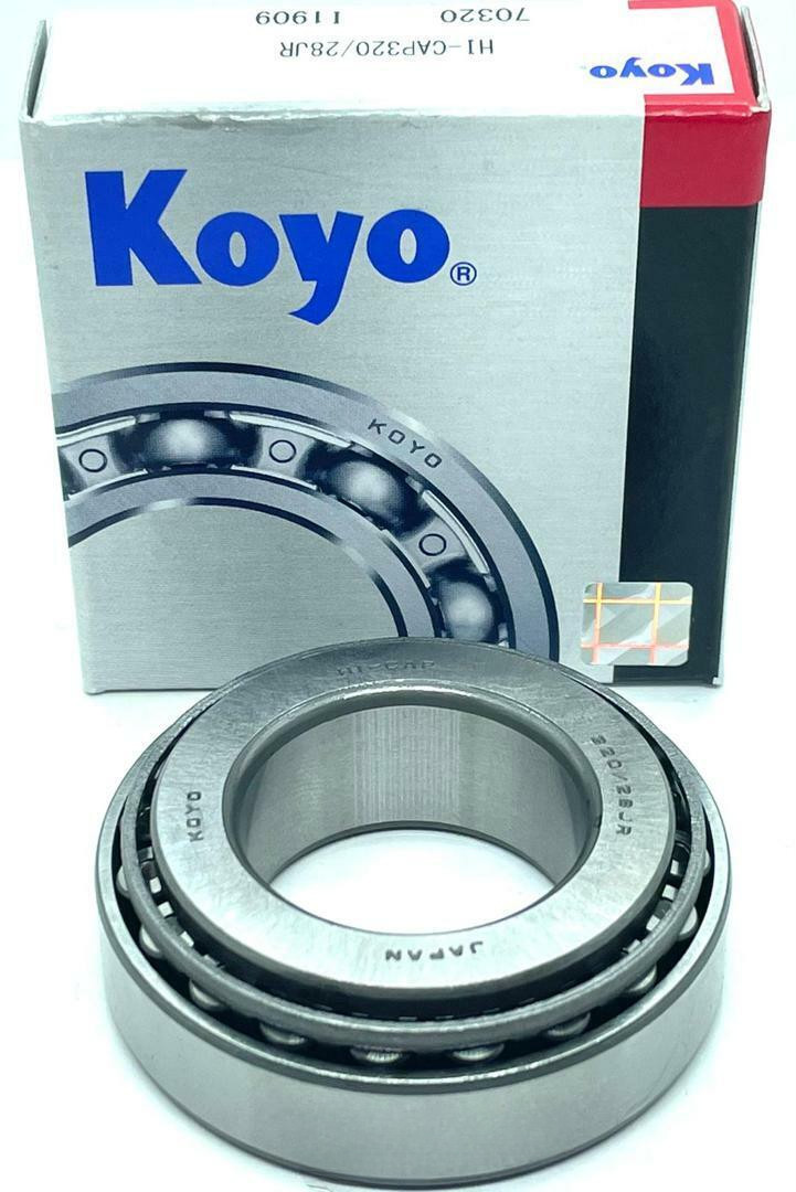 KOYO 320/28 JR MADE IN JAPAN, TAPERED ROLLER BEARING, 28x52x16 mm