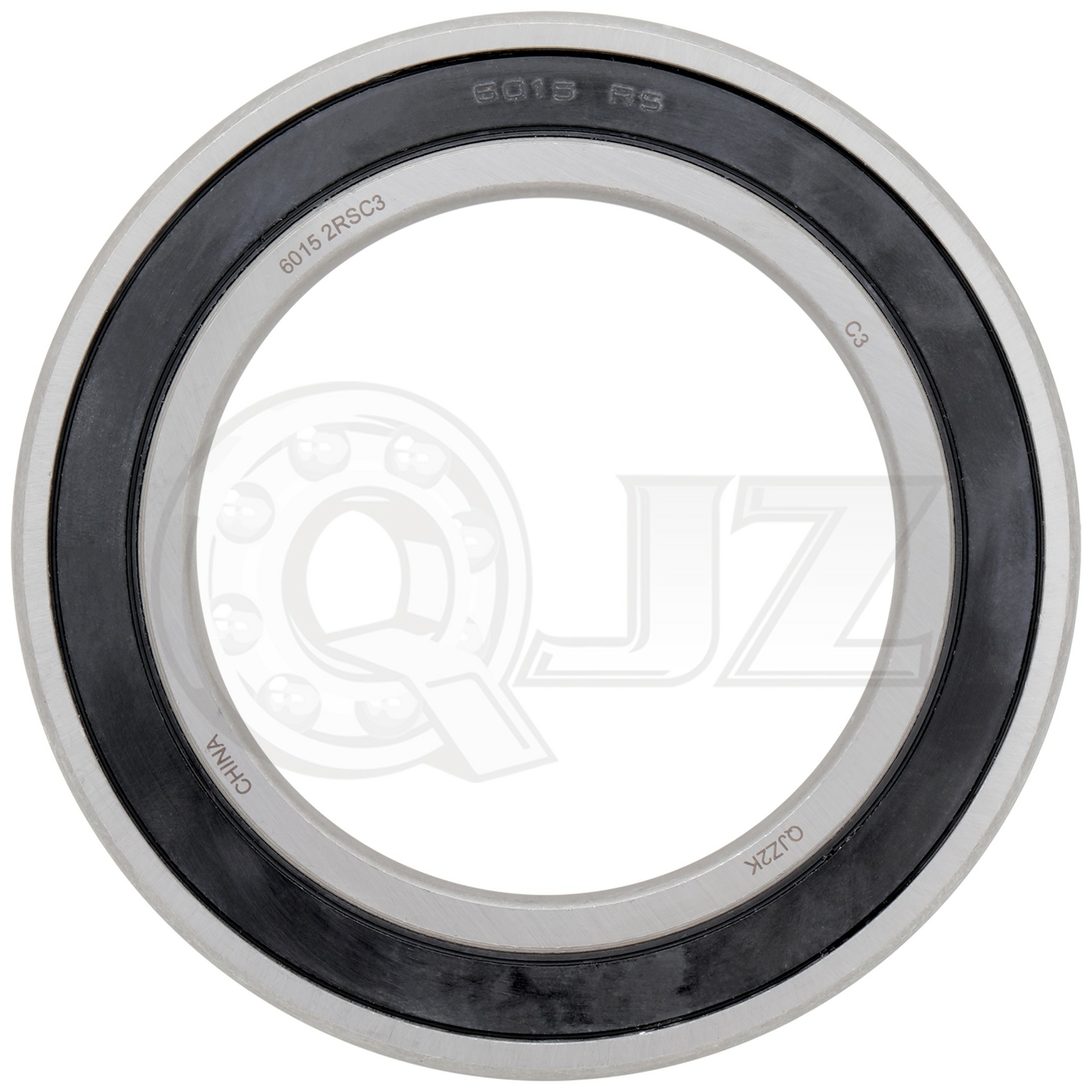 [Qty.1] 6015-2RS Deep Groove Radial Ball Bearing [75mm ID x 115mm OD x 20mm W]