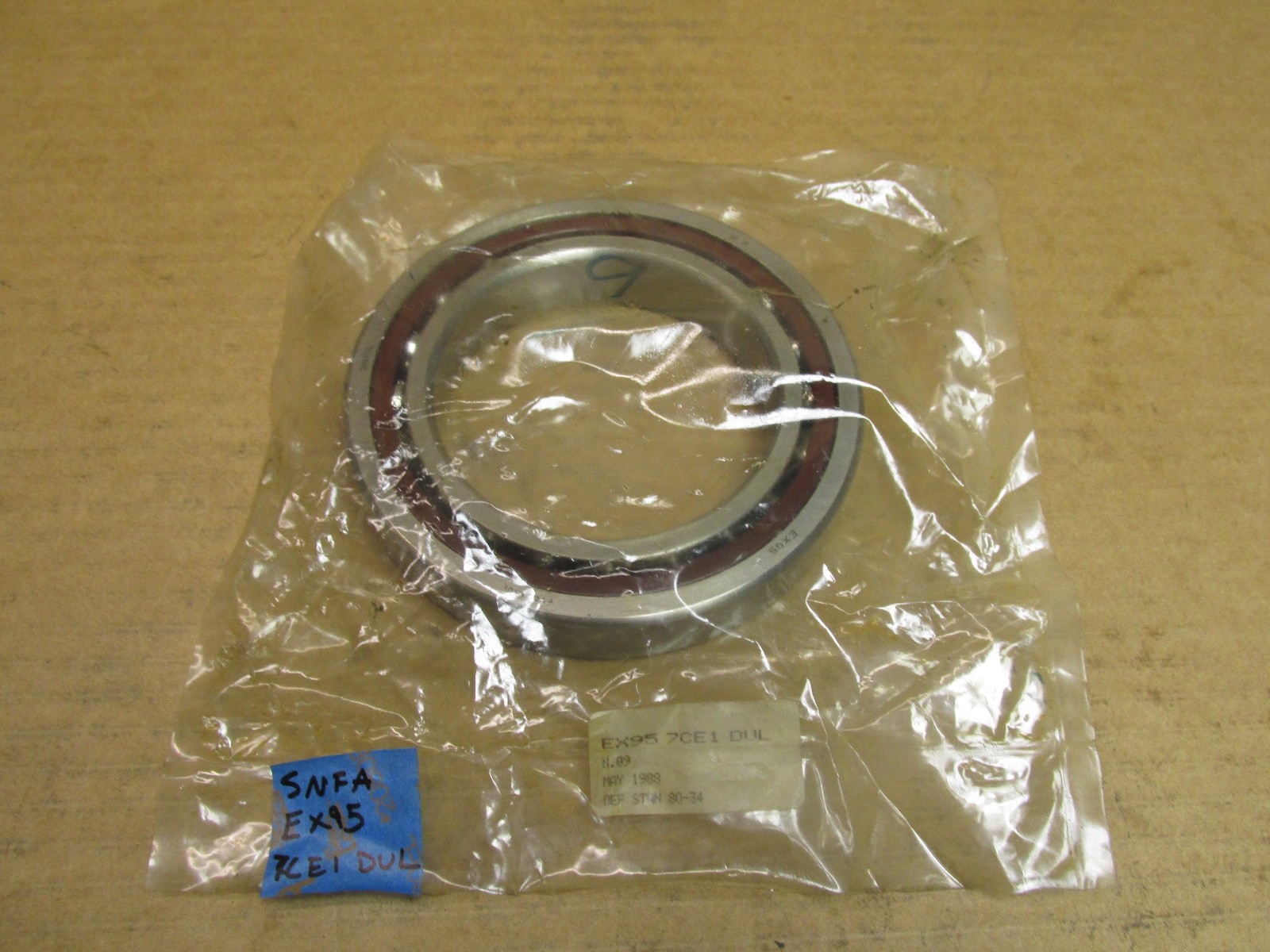SNFA EX95-7EC1-DUL Angular Contact Bearing 7019 EX957EC1DUL Y7CE1DUL 95x145x24mm