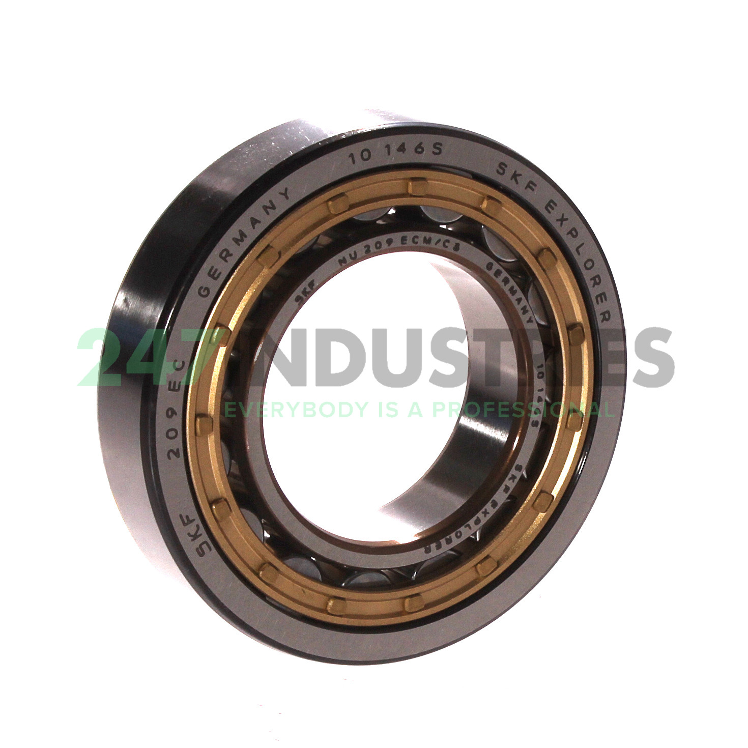 NU209ECM/C3 SKF 45,00 x 85,00 x 19,00 mm CYL. ROLL. SINGLE ROW