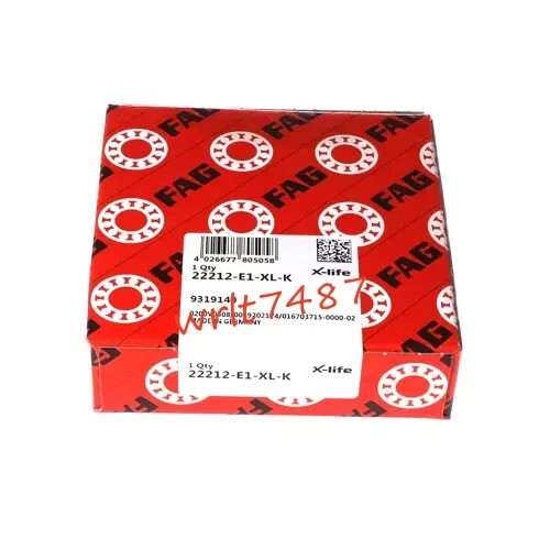 1PC FAG 22212-E1-XL-K self-aligning roller bearing