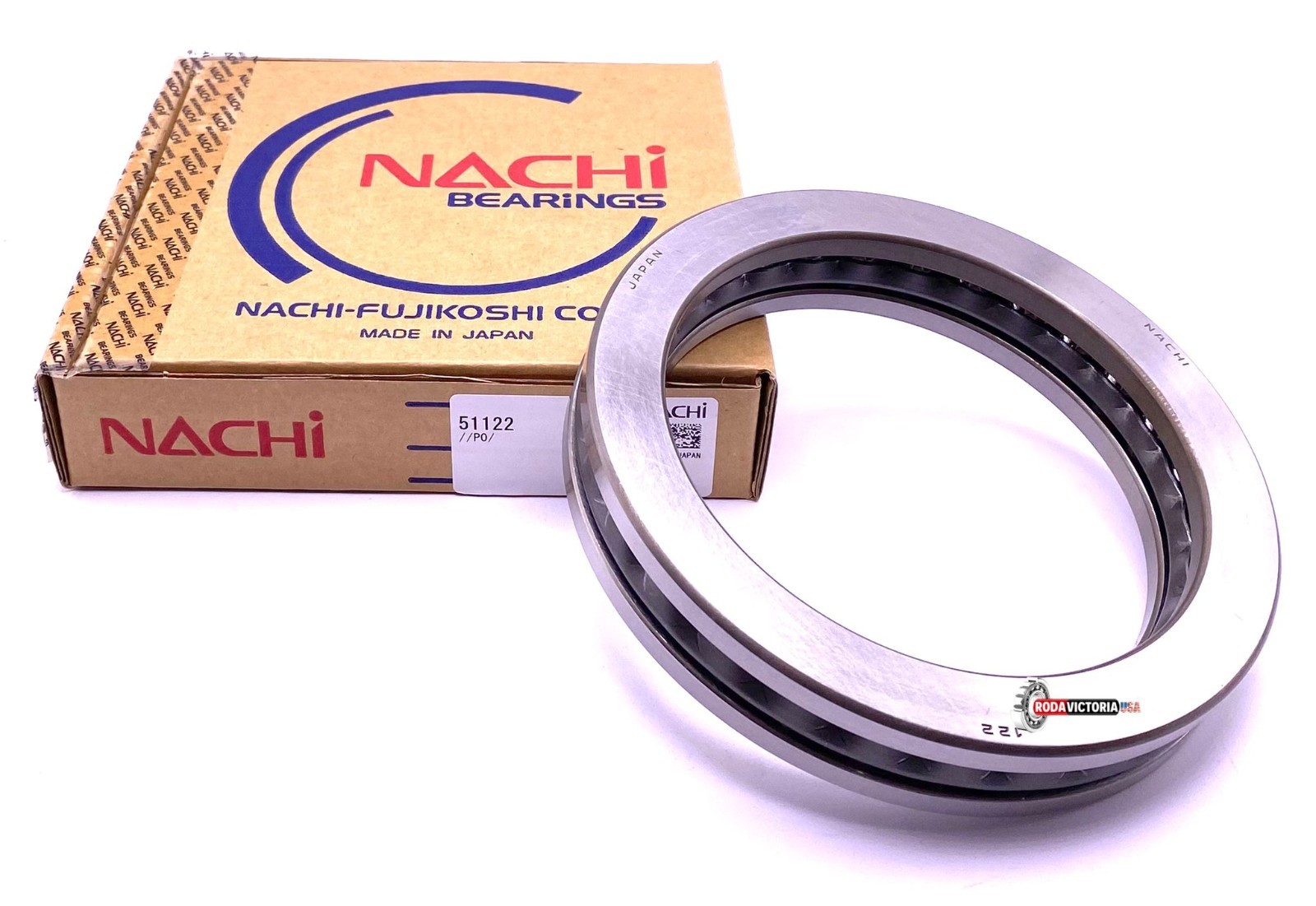 NACHI Japan 51122 Axial Deep Groove Ball Bearing 110x145x25 mm