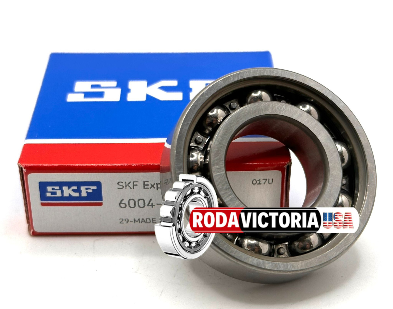 SKF 6004 Z C3 Deep Groove Ball Bearing, Open One Side 20x42x12mm