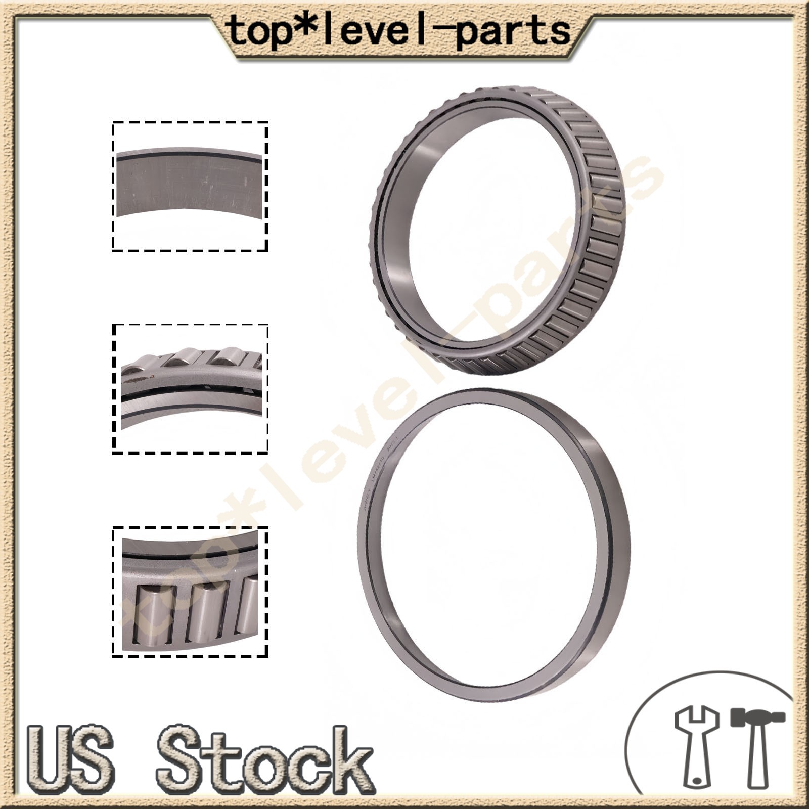 Wheel Bearing Tapered Roller Set For Trailer Truck LM742749 LM742710 Cup Cone PC