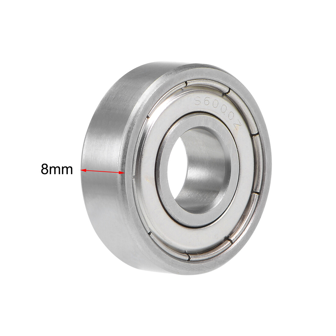 S6000ZZ Stainless Steel Ball Bearing 10x26x8mm Double Shielding 6000Z