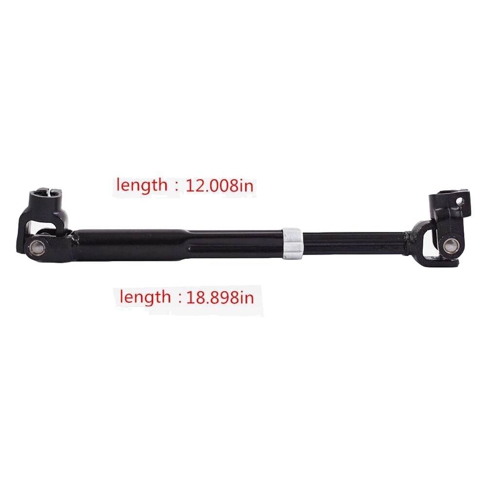 Lower Steering Shaft w/Coupler Hardware Black F150 04-08 Mark 06-08 SU96831KU