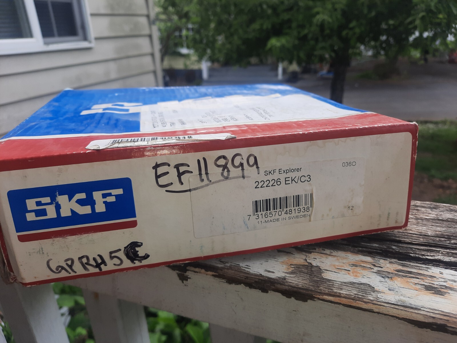 SKF 22226 EK/C3 Bearing