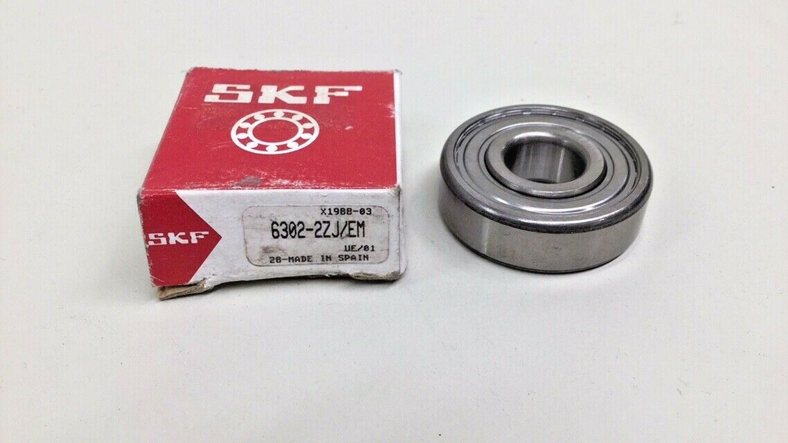 SKF 6302-2ZJEM Ball Bearing Radial/Deep Groove