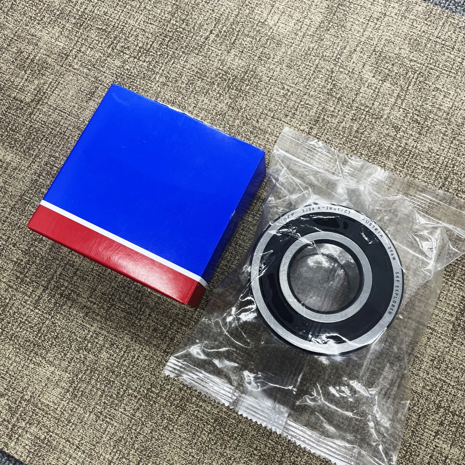 Double Row Angular Contact Ball Bearing 3308 A 2RS1/C3 Fits For SKF 40x90x36.5mm