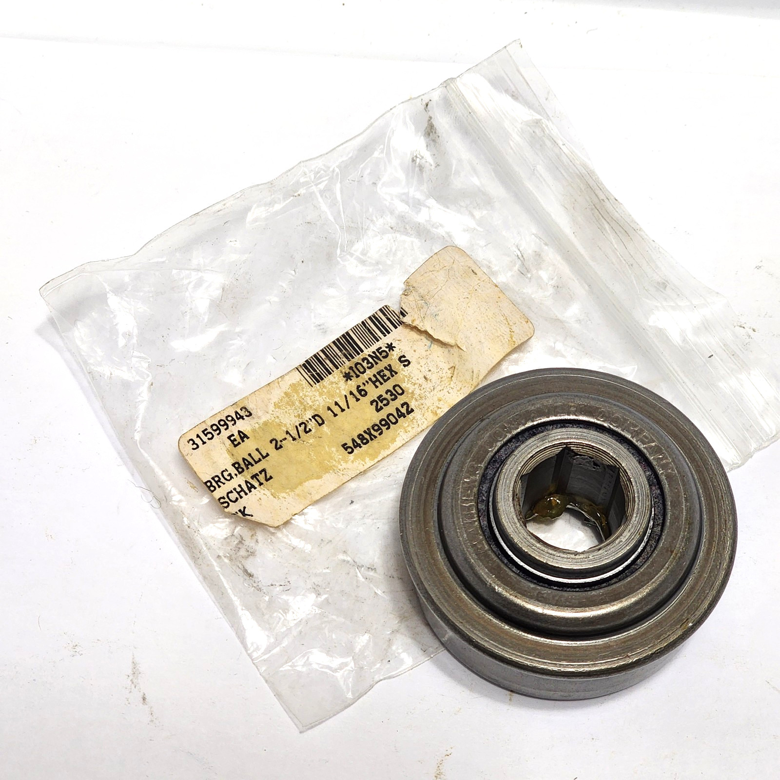 Mathews Conveyer Co / Schatz Hex 11/16″ Bore 2-1/2″ OD