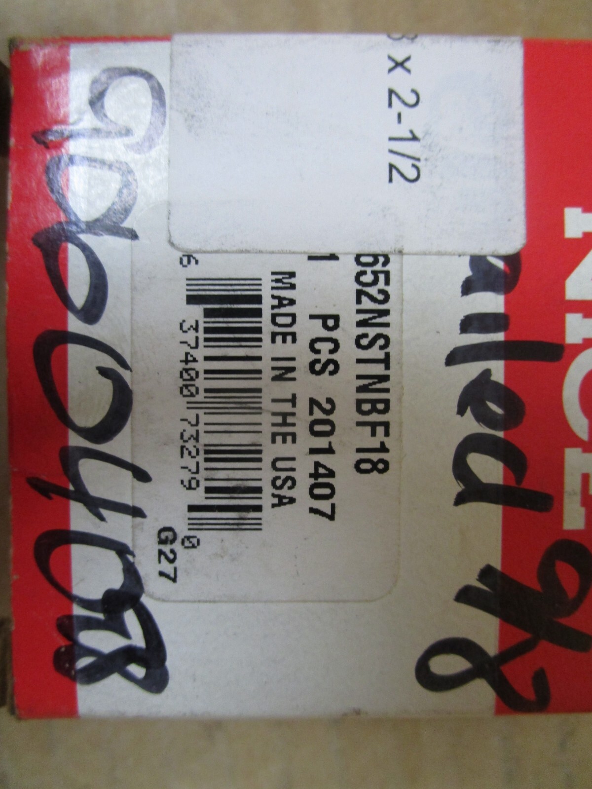NEW RBC NICE BALL BEARING 1652NSTNBF18