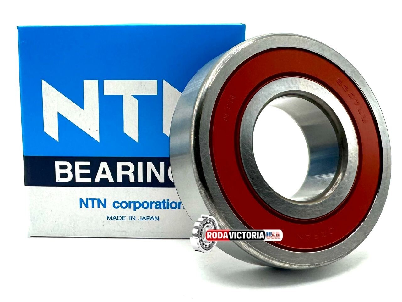 NTN 6307 LLU C3/5K DEEP GROOVE BALL BEARING, RUBBER SEALED 35x80x21 mm