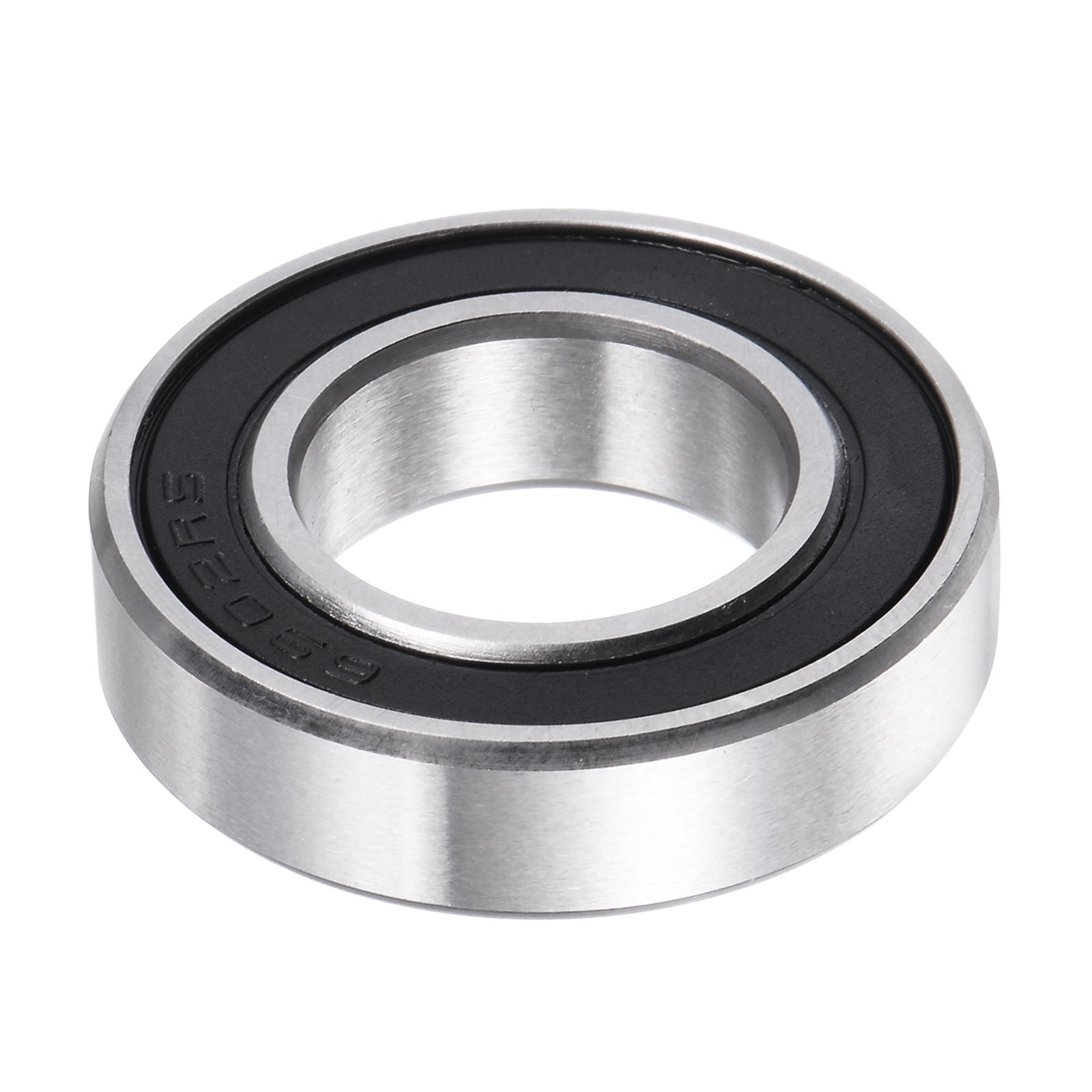 6902-2RS Chromium Steel Bearing Ceramic Balls- [15x28x7mm] Double Sealed Bearing
