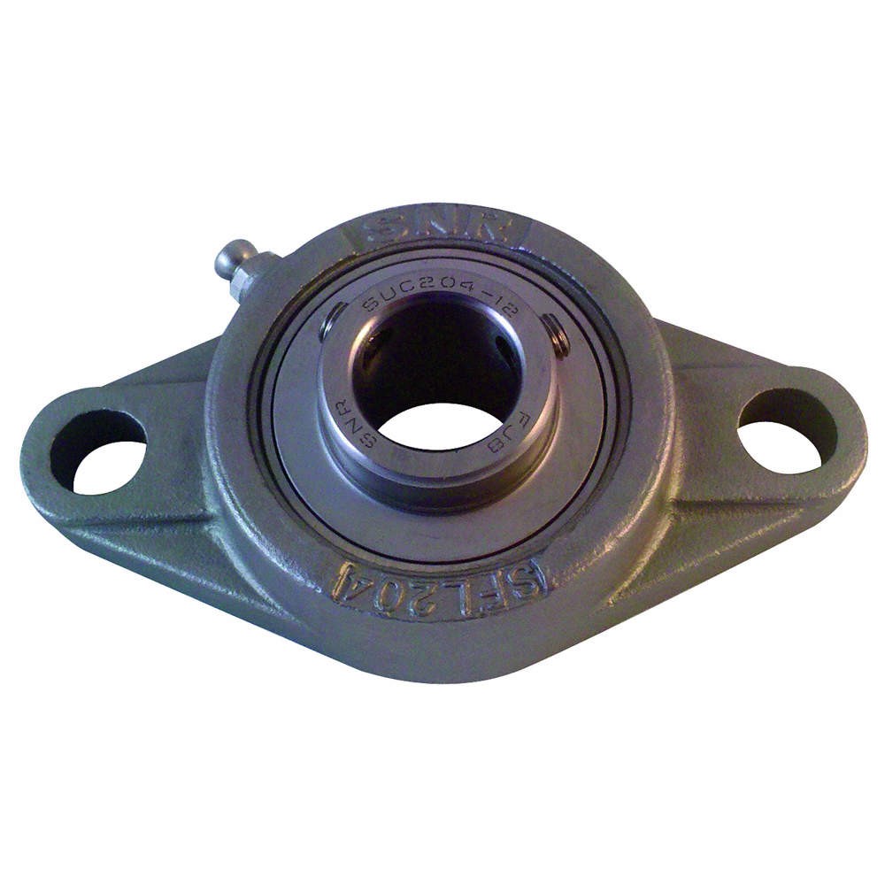 NTN SUCFL204-12 2 Bolt Flange Brg,Radial Ball,3/4in Bore 5TPY2