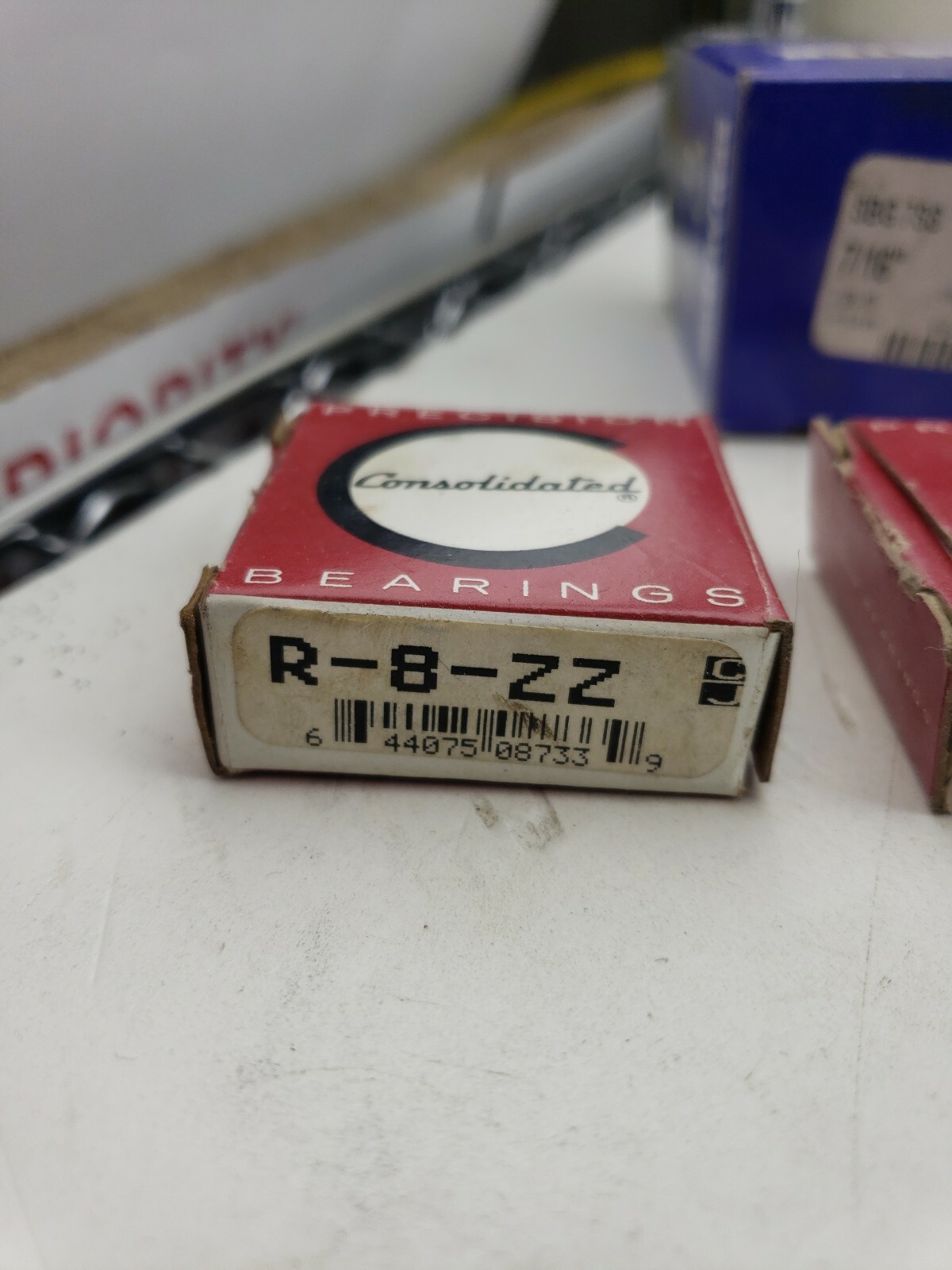MRC R8ZZ Bearing R-8-ZZ (N.O.S.) 1/2″ Bore, 1 1/8″ O.D., 5/16″ Width (4B2)