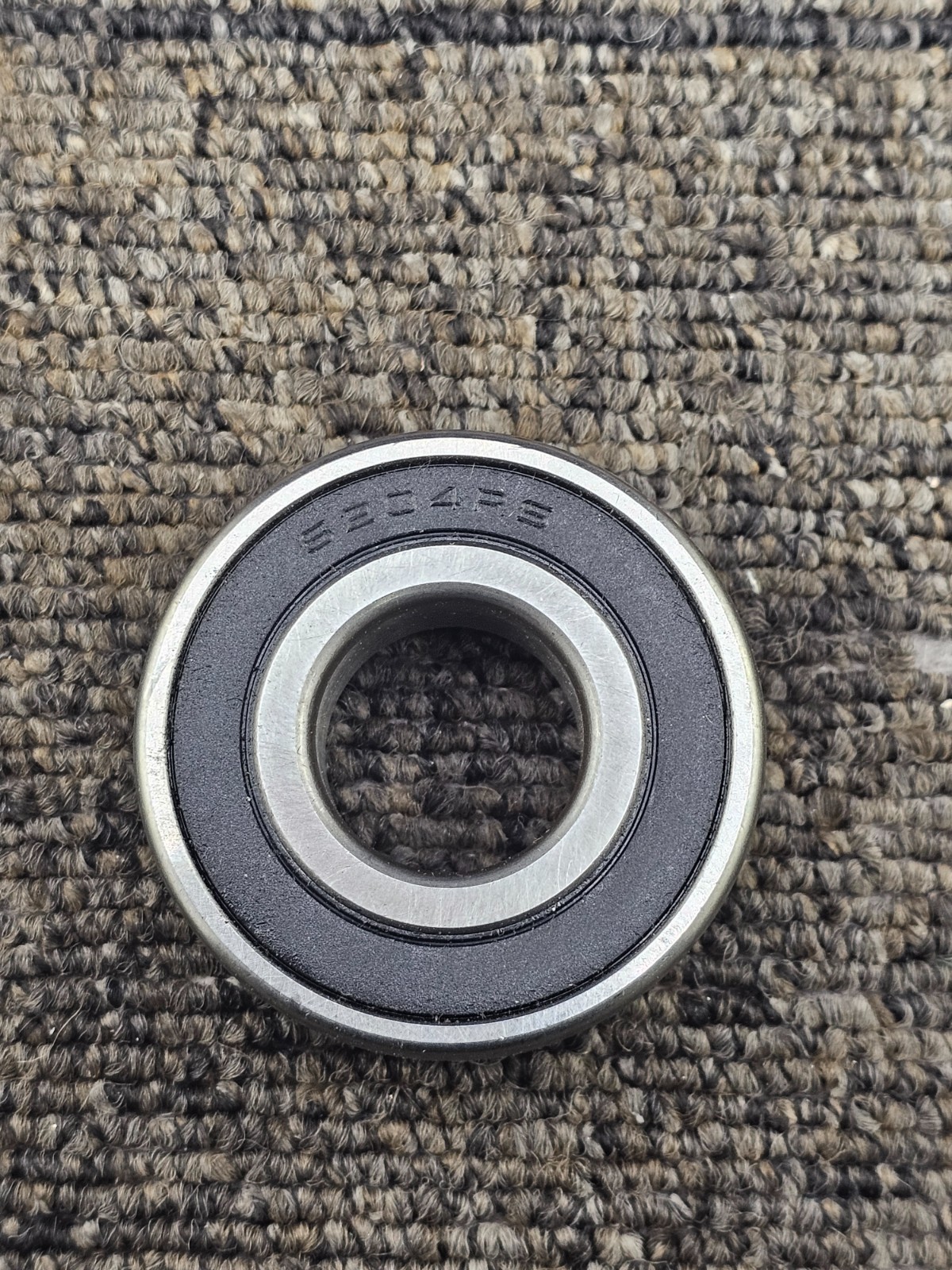 (QTY 4) 6204-2RS C3: 20X47X14MM Double Rubber Seal Bearings