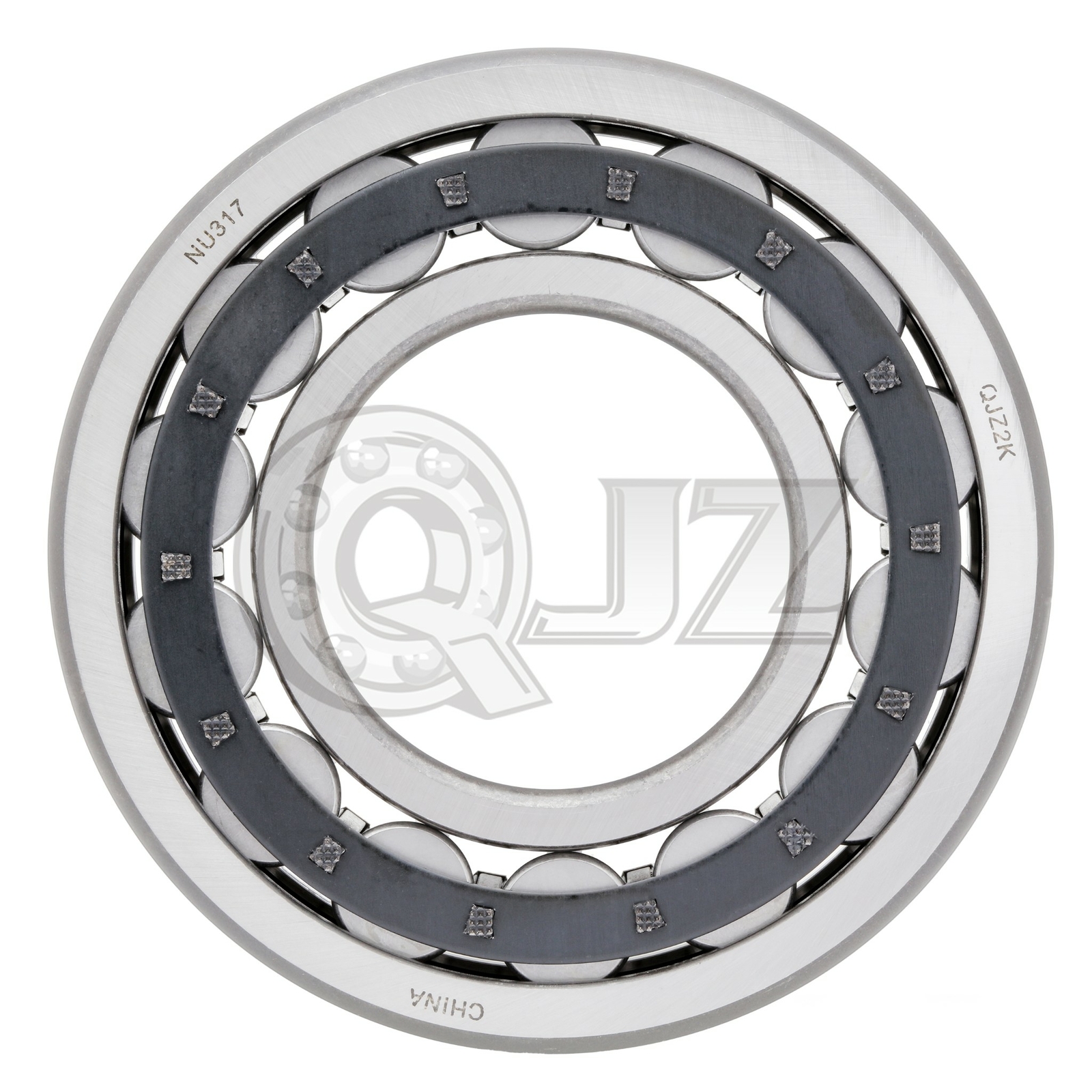 [2-pack] NU317 Cylindrical Roller Bearing Open 85 mm x 180 mm x 41 mm (IDxODxW)