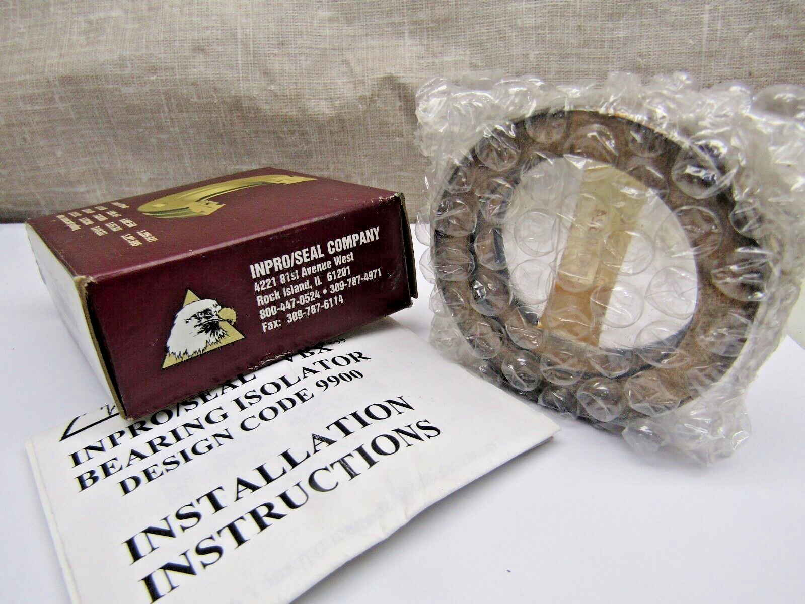 Inpro/Seal Bearing Isolator Shaft 1.969″ OD 2.657″ 9901-A-38413-5 111061