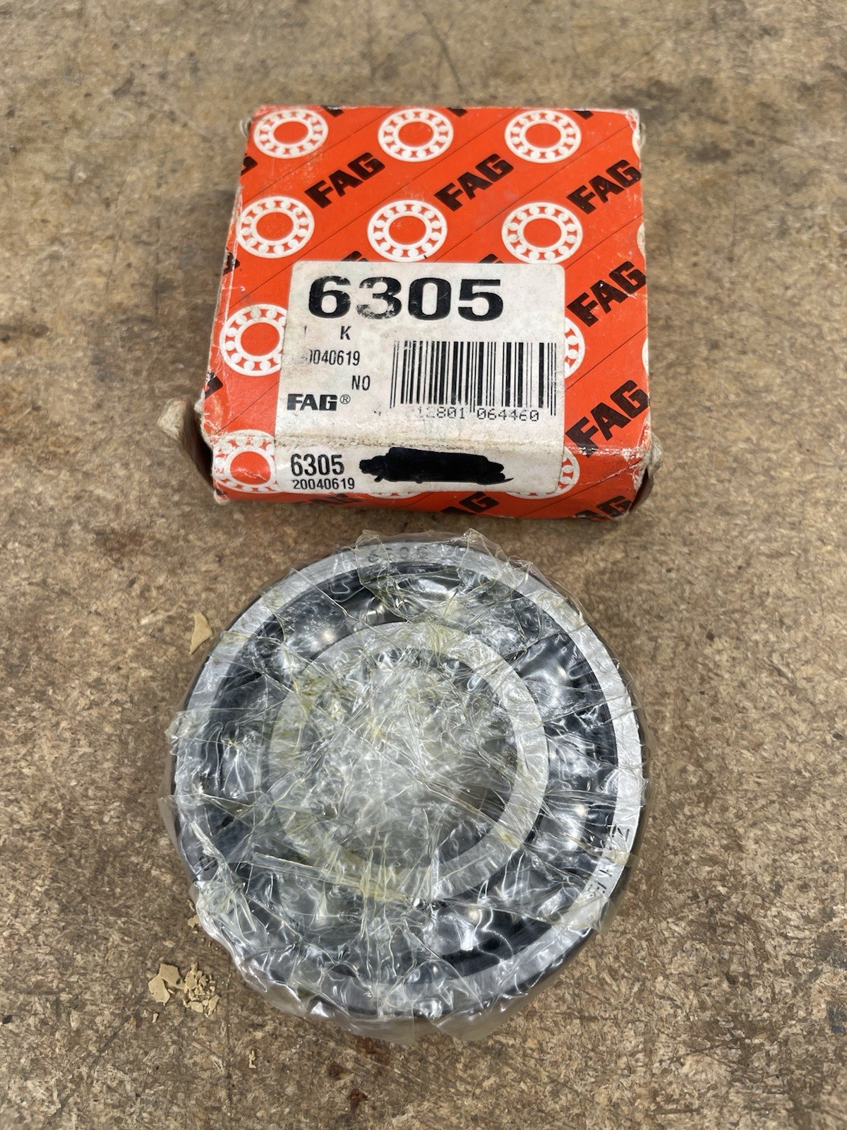 SKF 6010 Deep Groove Ball Bearing, Open, No Seals 50x80x16 mm