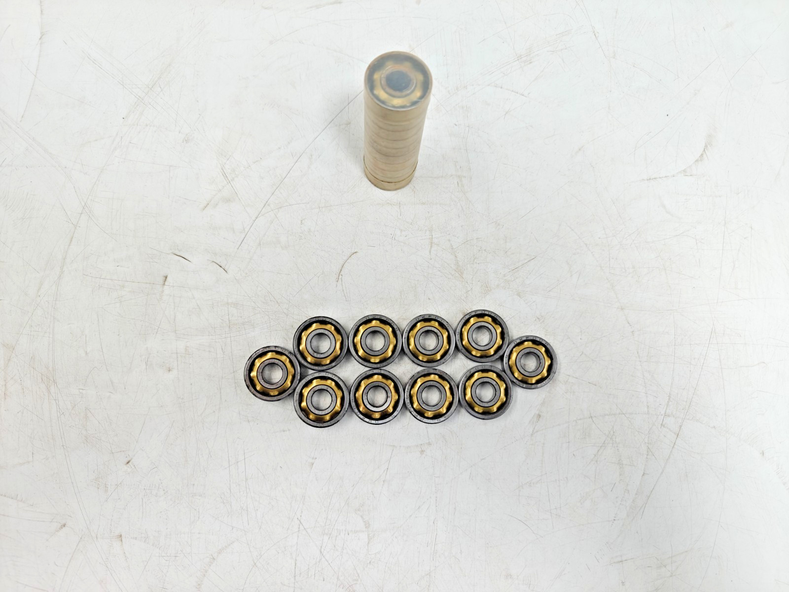E10 / EN10 DKFDDR Magneto Bearing Angular Contact Separate 10x28x8 mm LOT OF 20