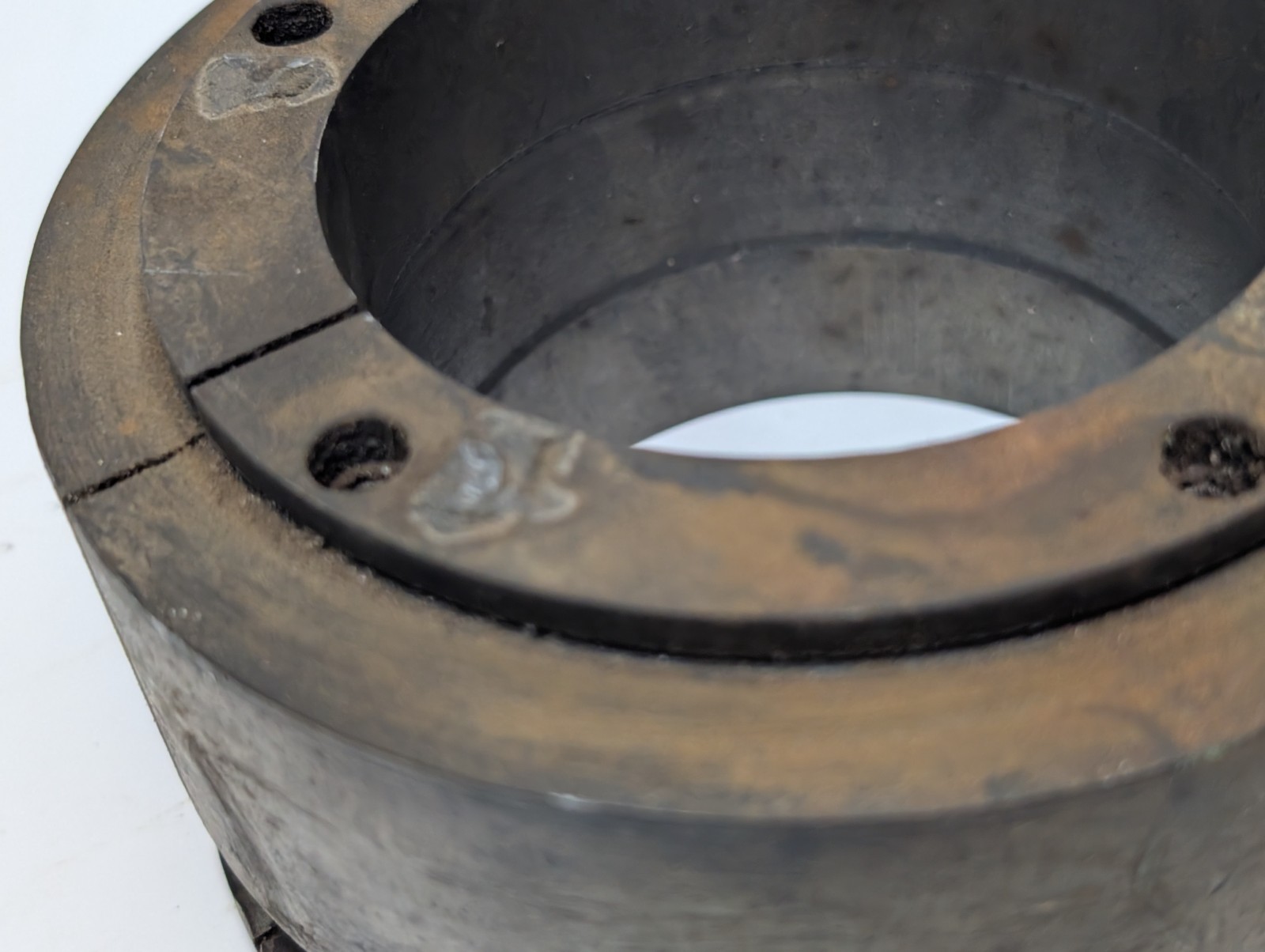 (2) Unbranded C-270-34-D Heavy-Duty Steel Tool Holder Socket Split Bushings