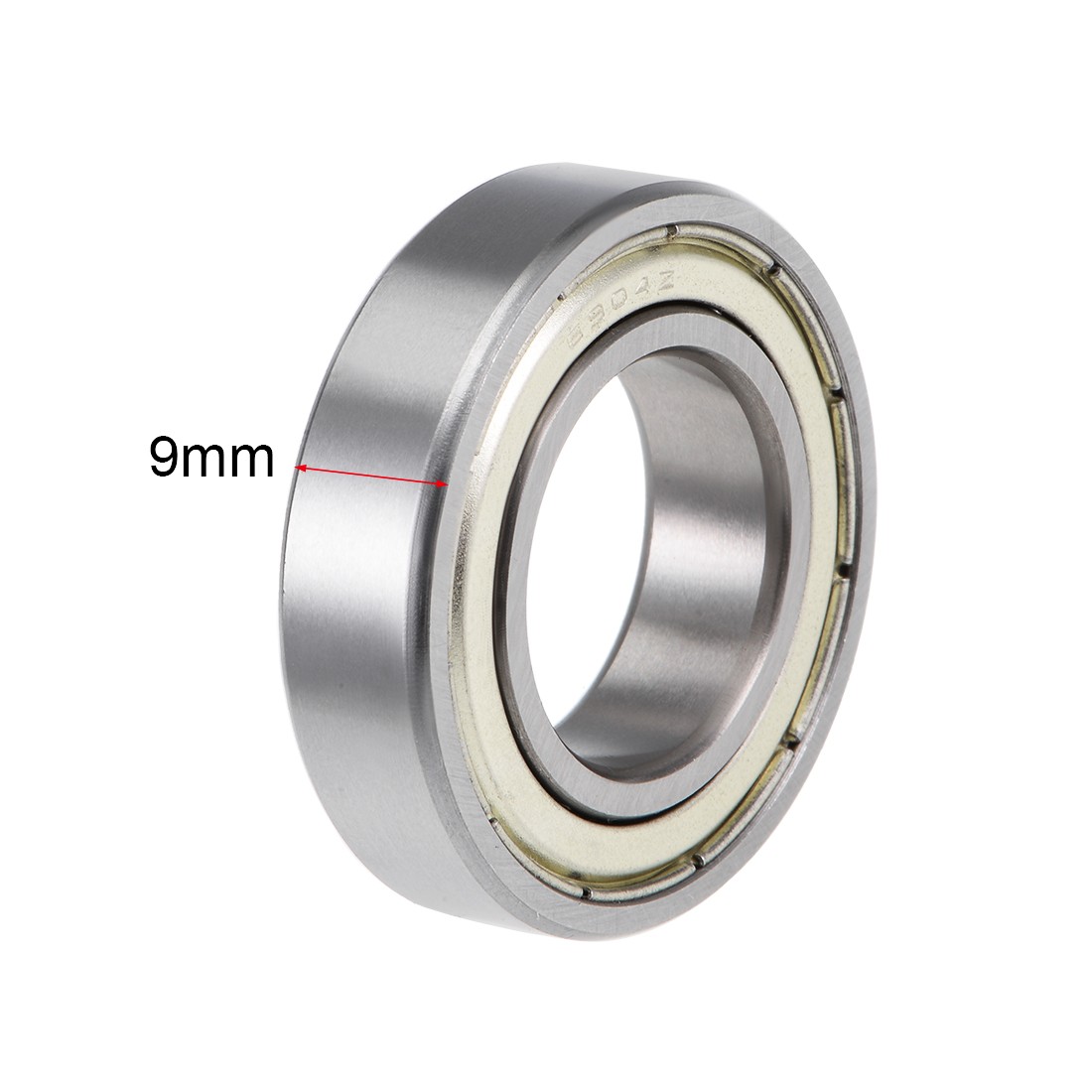 6904ZZ Deep Groove Ball Bearings Z2 20x37x9mm Double Shielded Carbon Steel 2pcs