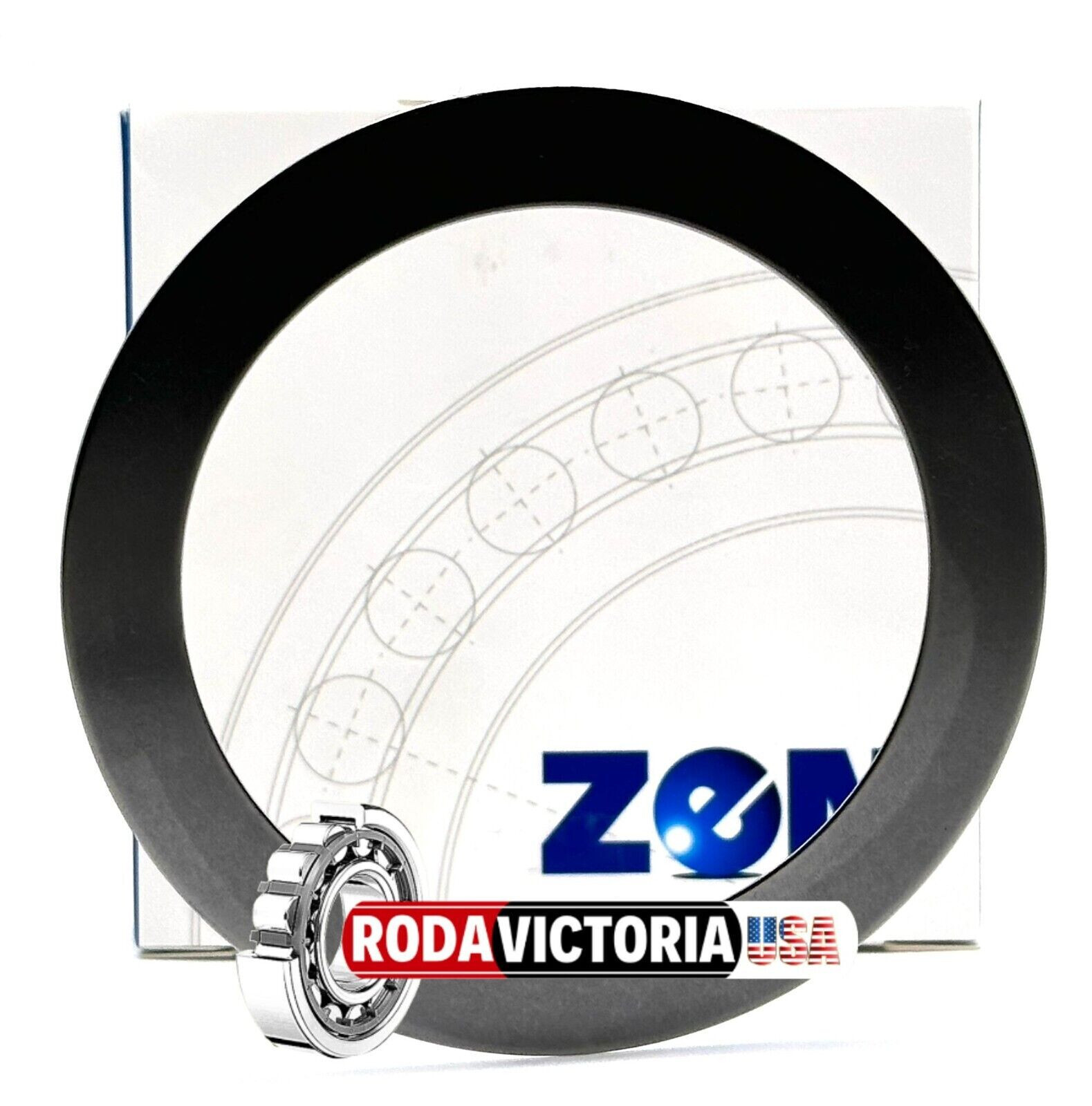 ZEN AS75100 WASHER FOR NEEDLE THRUST BEARING 75x100x1mm