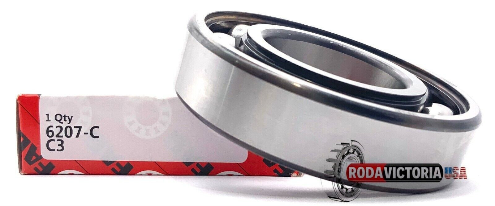 FAG 6207 C3 OPEN NO SEALS Deep Groove Bearing 35 x 72 x 17mm