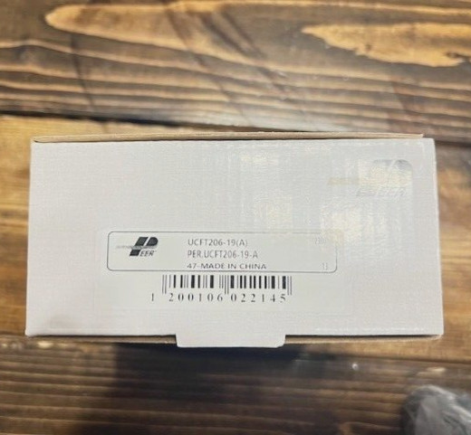 FACTORY NEW- PEER Bearings UCFT206-19 2-Bolt Flanged Bearing