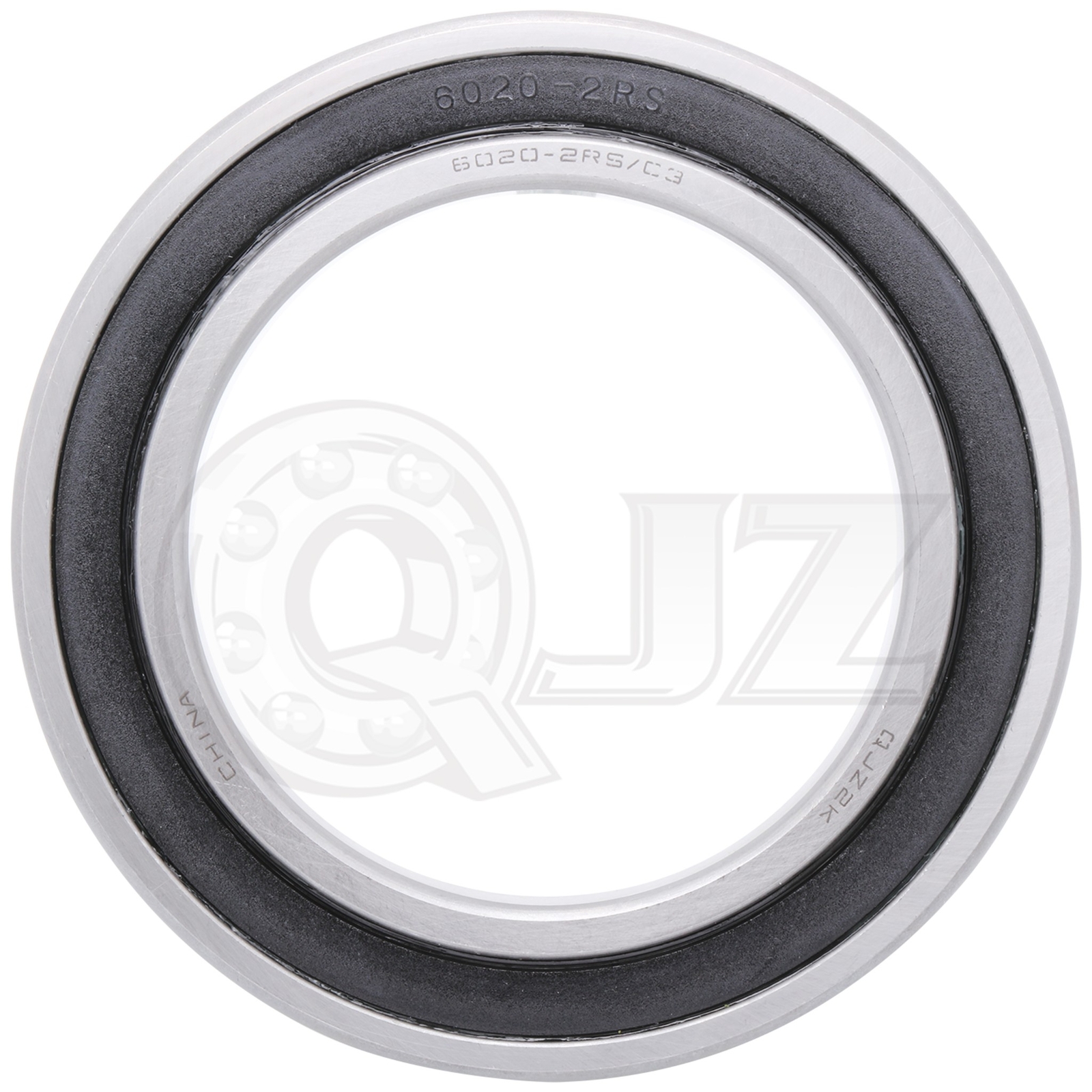 [Qty.8] 6020-2RS Deep Groove Radial Ball Bearing [100mm ID x 150mm OD x 24mm W]