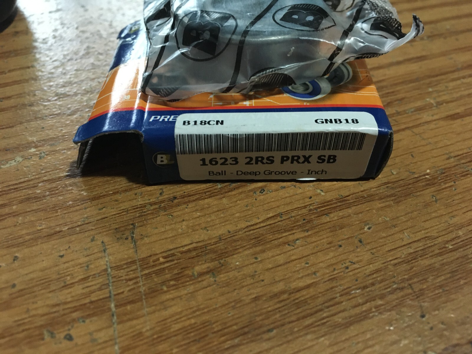 BL® – 1623 2RS 0.6250″ Bore x 1-3/8″ OD x 7/16″ W Single Row Two Seal Enclosed