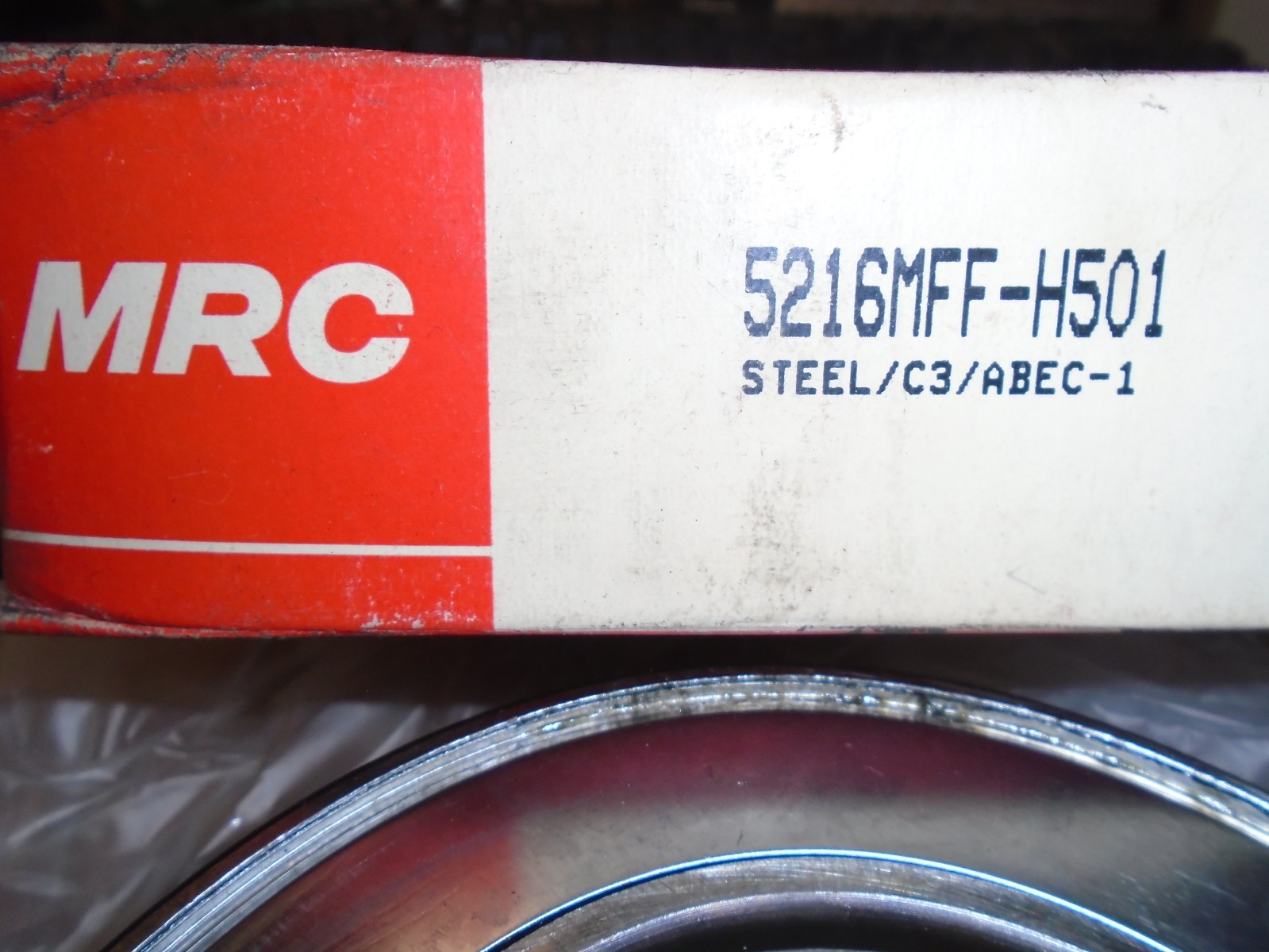 NOS! MRC Sealed Bearing P/N: 5216MFF-H501