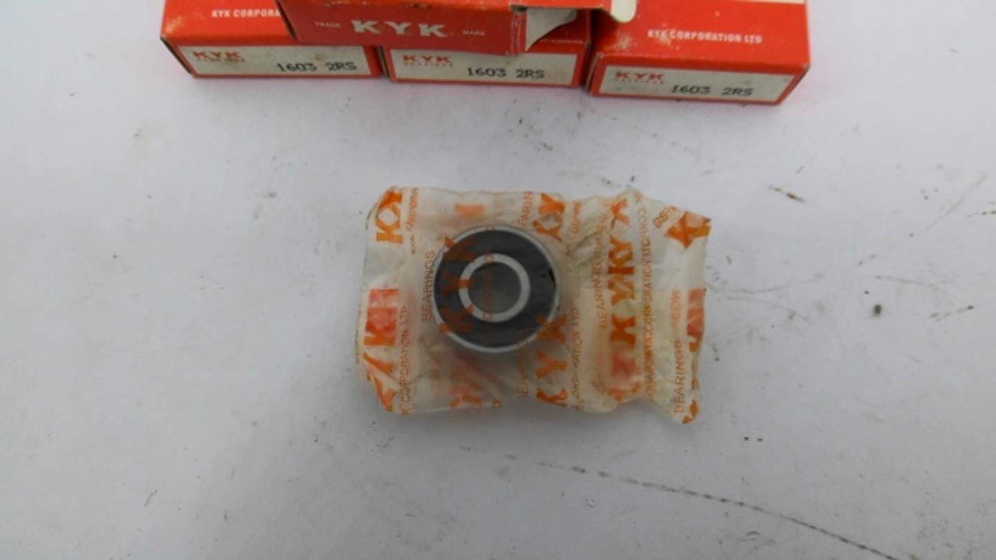 KYK 1603 2RS Bearing Lot of 4