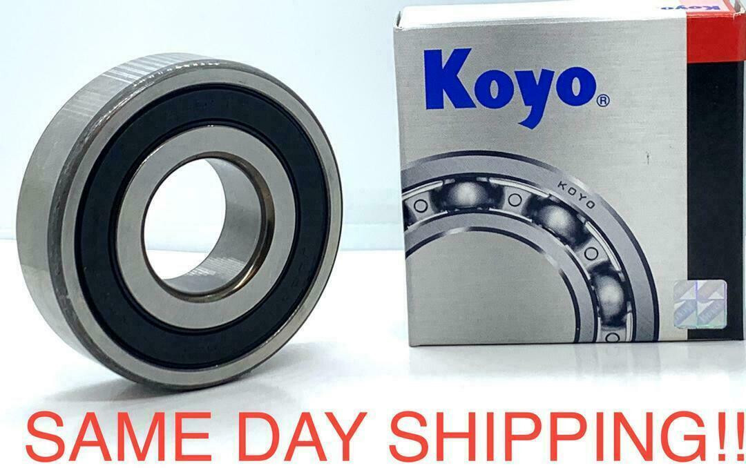KOYO 6305 2RS C3 Deep Groove Ball Bearings, Rubber Sealed 25x62x17 mm
