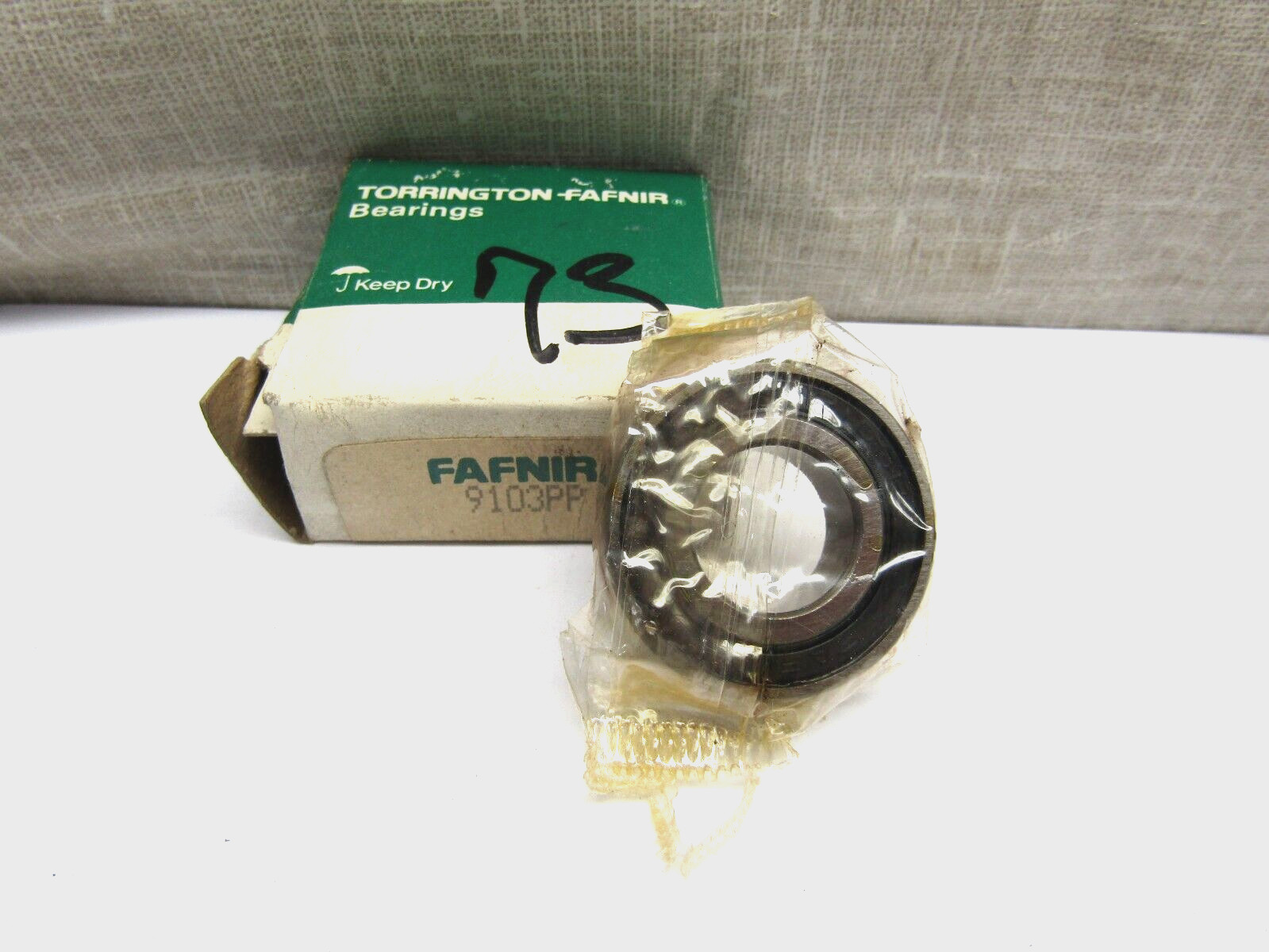 Fafnir 9103PP 17mm X 35mm X 10mm Sealed Bearing