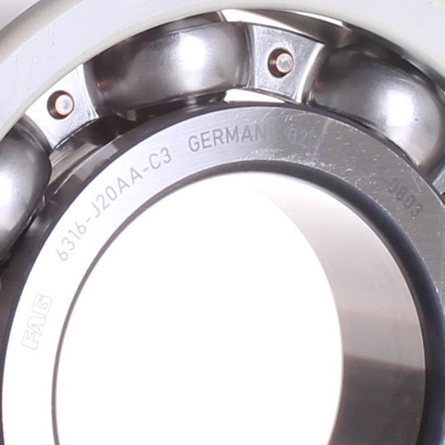 6316-J20AA-C3 FAG 80 x 170 x 39 mm DEEP GR. BALL SINGLE ROW