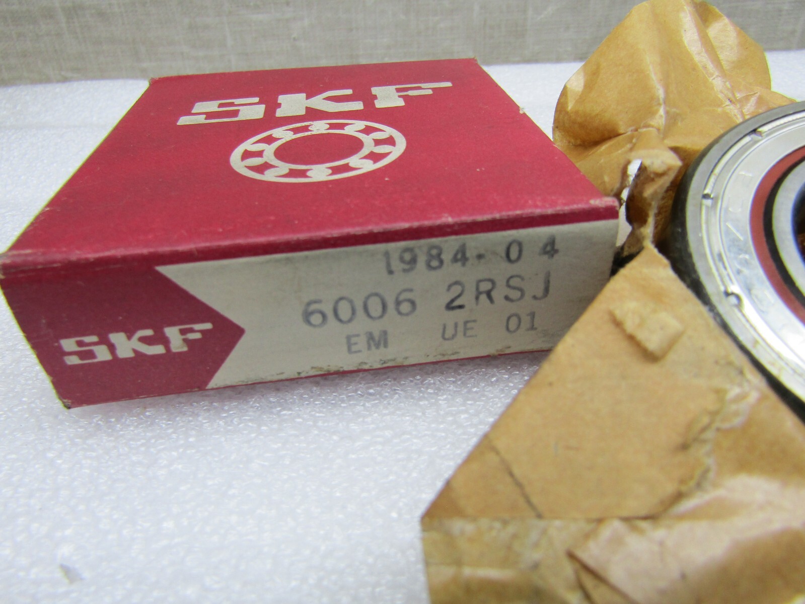 SKF 6006-2RS JEM 30mm x 55mm x 13mm Sealed Bearing