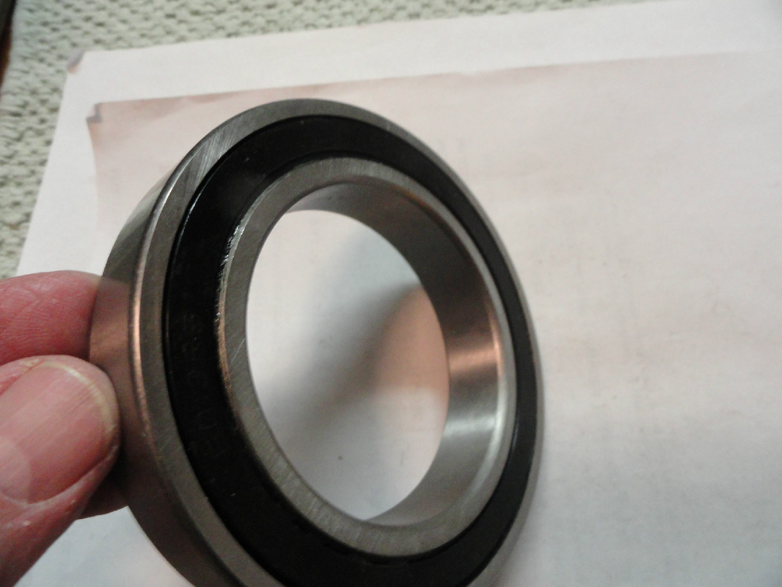 Deep Groove Single Row, Sealed Bearing, 6013RS, 65mm ID, 100mm OD, 18mm Wide