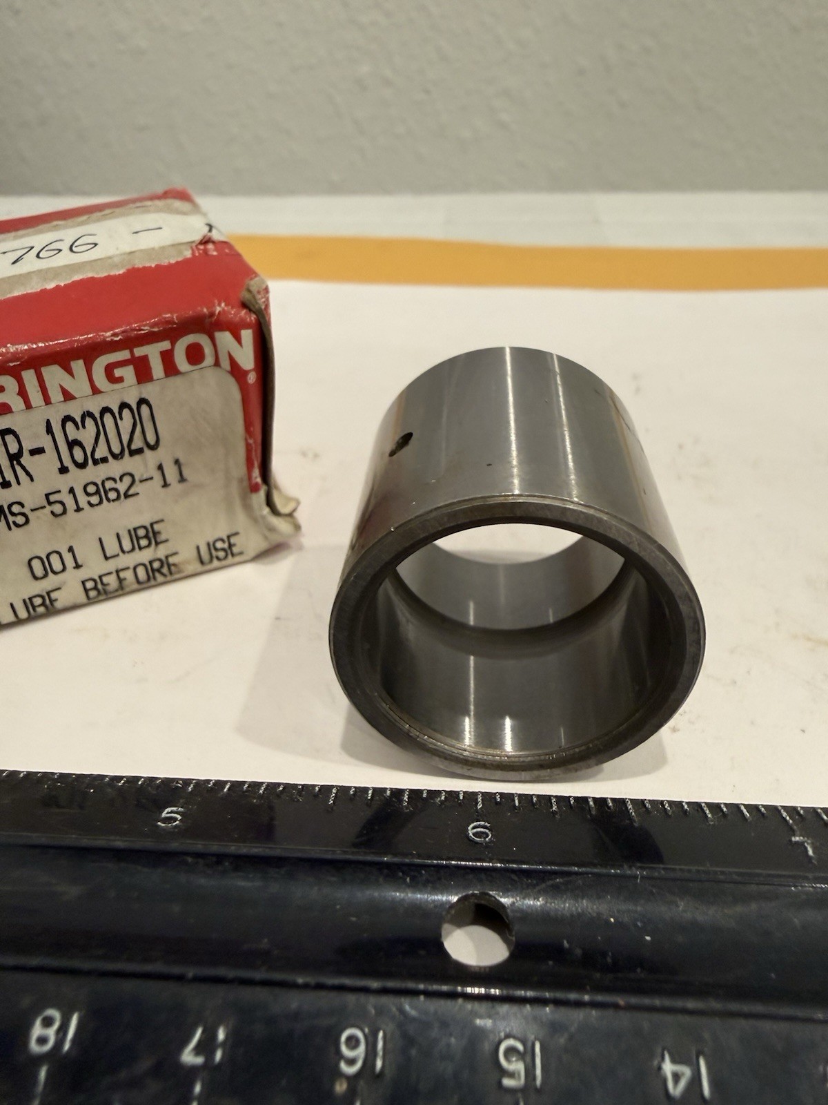 New Torrington IR-162020 Inner Ring Bearing, 1.000″ ID, 1.250″ OD