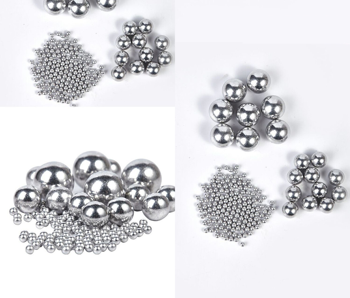 Aluminum Beads – 0.5mm to 12mm Diameter, 1070 Grade, Solid Aluminum Ball Bearing