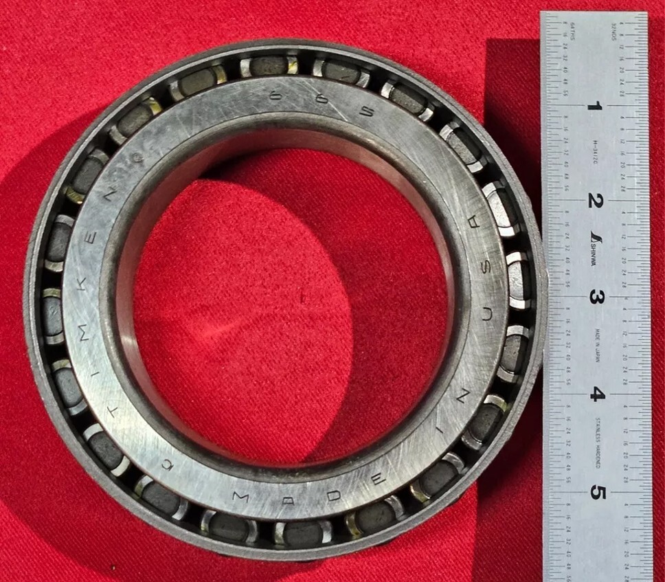 Timken 665 Tapered Roller Bearing Cone 3.375″ Bore X 1.625″ W – Made in USA, NEW