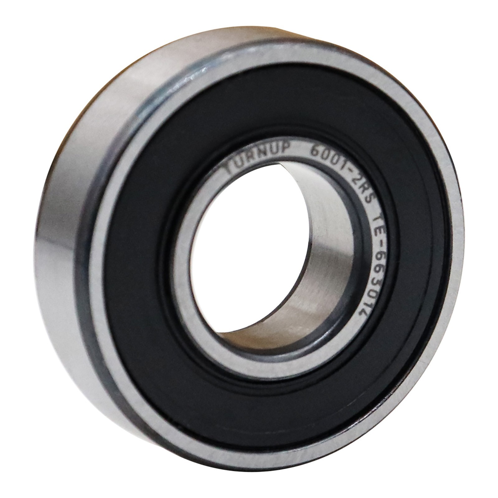 2Pcs TURNUP 6001-2RS Double Rubber Sealed Ball Bearing 12x28x8mm