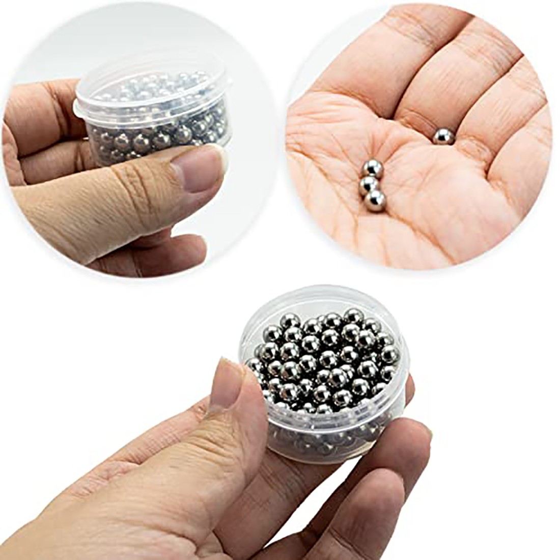Multiple micro sizes 1mm~20mm Catapult / Slingshot Carbon Steel Ball Bearings