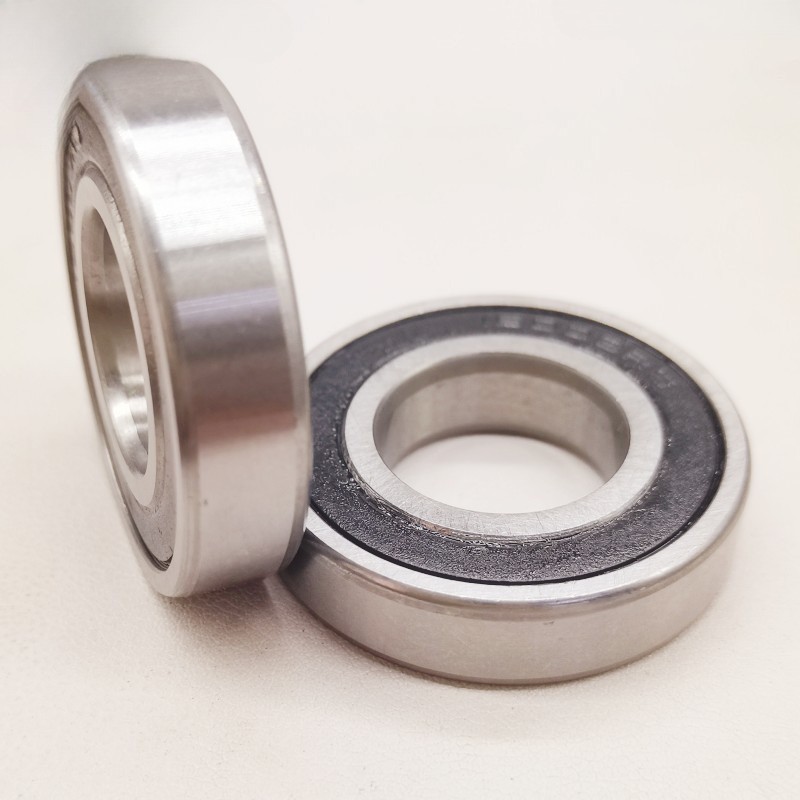 2Pcs 16003-2RS Deep Groove Ball Bearing, 17x35x8 mm Double Sealed Bearing