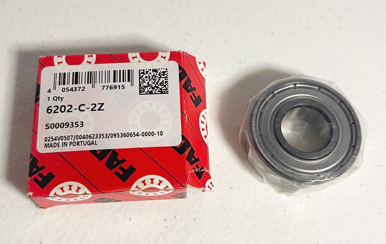 1PC New FAG 6202-C-2Z Deep Groove Ball Bearing Fast Delivery