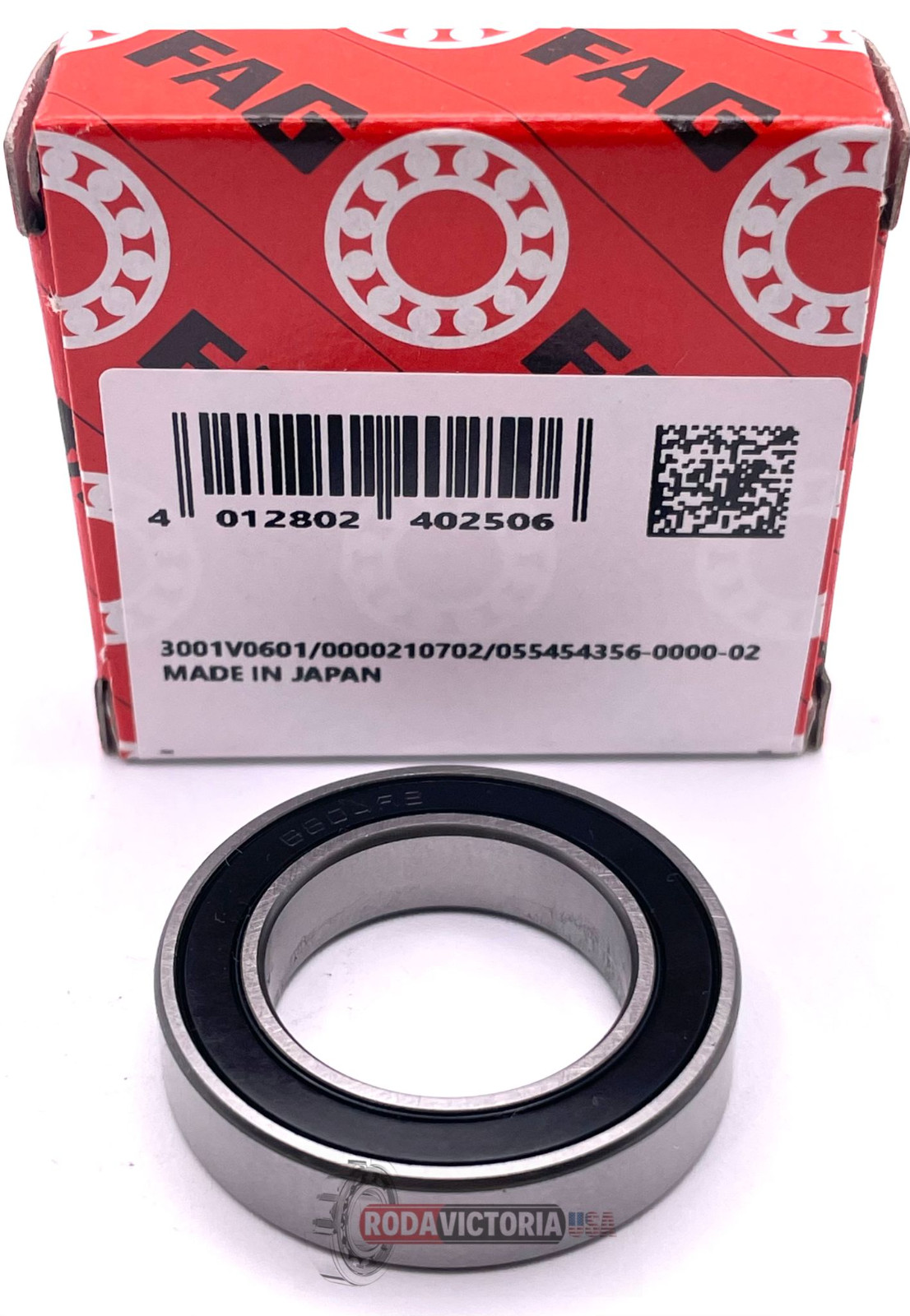 FAG 61804 2RS Deep Groove Ball Bearings 20x32x7 mm 6804-2RS MADE IN JAPAN