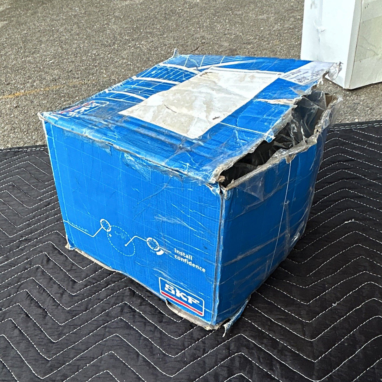SKF Bearing Assembly in Blue Box – Silver/Gray